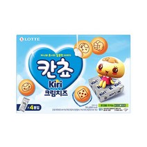 롯데 칸쵸 끼리크림치즈 196g 신상과자 사무실간식 유치원 탕비실 어린이집 비품, 1개
