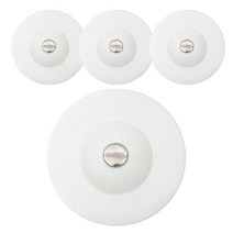 살림민족 배수구 원터치 가드(싱크대세면대욕실욕조등), 2.화이트 2+2