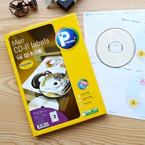 올드림 프린텍 애니 CDR 음악 자료 데이터 관리용 라벨 잉크젯용 100매, V3771S