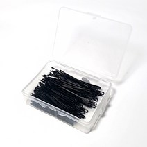 옐로쉬핑크 대용량 실핀 머리핀 100p