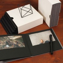 포토북 4X6 소품 업체 선물 CONCEPT 블랙 BOOK 앨범 사진 _ DV+64790EA, 디바인스 블랙