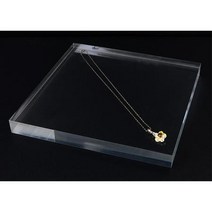 금은방 아크릴 사각형 목걸이 전시대 5개 상품진열