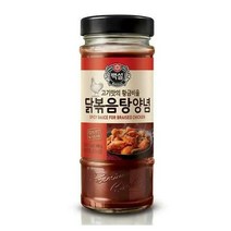 CJ더마켓 만능 소스 황금 소스 양념 장레시피 백설 닭볶음탕양념 닭볶음탕 닭갈비 만능간장 닭요리 490G, 16개