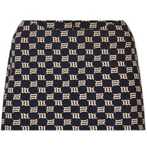 미스비헤이브 MISBHV Monogram Mini Skirt - Black & Beige