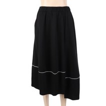 보니스팍스 NC11 삥줄 A라인 저지 스커트 BA38SK940
