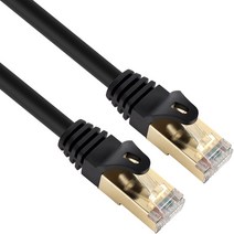 NETmate CAT.8 SSTP 기가 랜케이블 5m/NM-U805C/초고속 40Gbps 인터넷 케이블/알루미늄+편조 2중 차폐/2000MHz 대역폭/50u 금도금 핀
