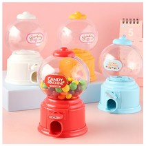 사탕뽑기 기계 캔디 머신 인형 미니 장난감 캔디크레인, 핑크
