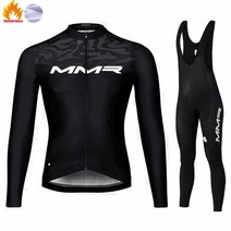 남자 승마복 2022 겨울 보온 양모 사이클링 저지 세트 레이싱 자전거 슈트 산악 의류, 03 3_04 L