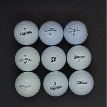 유명브랜드 혼합로스트볼 .브릿지스톤, A+급, 유명브랜드 화이트 30개