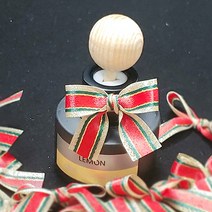 꼬마리본(4cm*4cm.30ea) 12종 스트라이프 레인보우 접은리본 메탈릭주자 크리스마스리본, 12.신츄리