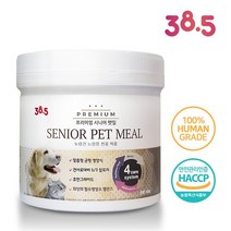 38.5도 시니어 펫밀 300g 노령묘 노령견 전용 영양제, 없음