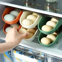 깔끔정리 모던 10구 계란보관함 에그트레이 달걀수납함 에그홀더, 2. 오렌지