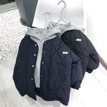 남아 여아 유아 데일리 후드 누빔 점퍼 나들이룩 아동 점퍼