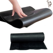 검정 흑고무판 91CM(폭) 10cm 재단판매 충격방지 방진고무, 1.6x910x20m(50kg), 흑고무판 1롤 (퀵 착불화물만가능)
