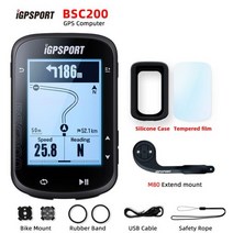 즈위프트 케이던스 센서 쯔위프트 속도 IGPSPORTBSC100S BSC200 bluetooth 5.0ant 스포츠 사이클 컴퓨터 스피드 심박수 작동, BSC200 add M80