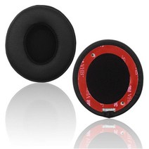 Solo 3 전문 이어 패드 쿠션 교체 Beats Solo 2 Solo 3 헤드폰 호환 이어 패드 Earphone Accessories, 전용 이어패드 1쌍+이어솜 1쌍[블랙], 닥터드레 비츠솔로 전용 패드 풀세트