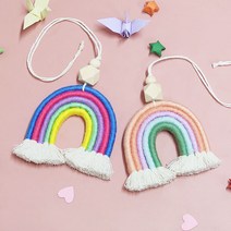 썬캐처 마크라메 월행잉 드림캐처 무지개 소