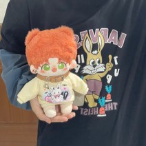 무속성솜인형 아이돌 인형옷 20cm 수제 2 개 20cm 스위트 쿨 스타일 멀티 컬러 칼라 카와이 스, 03 2pc no doll_01 20cm