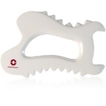 메디테라피 속살 괄사 세라믹 도자기 괄샤 도구 얼굴 마사지기, 1 Pc