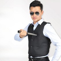 조끼 방검복 베스트 방호복 호신복 경호업체 칼보호복 경찰 자기보호, 조끼 이너웨어(철판 연금술), 1개