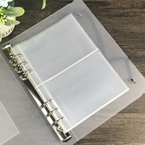 이너백 파우치백 명품이너백10pcs 투명 A5 바인더 슬리브 1P 2P 4P 포토 앨범 리필 내부 카드 Photocard St
