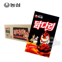 [박스] 농심 닭다리핫숯불바베큐 66g 20입, 1320g, 1개