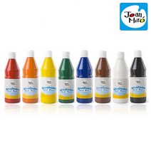 리틀호안미로 워셔블페인트 500ml 8색 택1 유아용퍼포먼스물감 템페라, 1, 색상