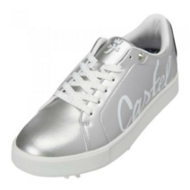 여성 캐쥬얼 로고 포인트 스파이크 골프화_BG0MGS702MS