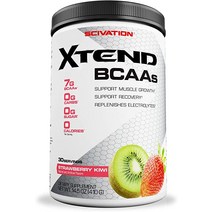 Scivation Xtend BCAA 파우더 분지쇄 아미노산 딸기 키위 30회분