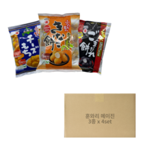 훈와리 메이진 콩가루4개+치즈4개+고마다레4개 (총12개) 모찌 일본과자 인절미