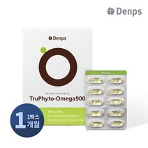 덴프스 트루식물성오메가900 1개월 1BOX, 1박스 1개월분