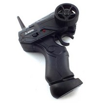 HB 2.4GHz 24분의1 데저트 트럭 트렌치 그린고스트 RC 전용 조종기 HB 365071, 블랙