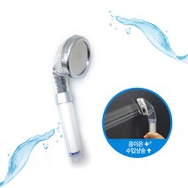 필터샤워기 음이온 일라이트 필터 헤드 수압상승 교환용 필터헤드 포함 2개, SA003 음이온 필터 헤드