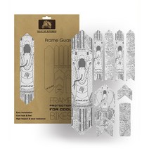 자전거 프레임 MTB 로드 자전거 용품 자전거 프레임 3D 스티커 로드 MTB 스크래치 방지 보호 보호기 이동, 01 Cobra