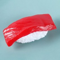 한봄찬 크리에이티브 스시모양 냉장고 자석 2개, 참치초밥2개