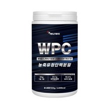 에너데이 농축유청단백질(WPC)+전용스푼500g 단백질많은음식 파우더, 1통