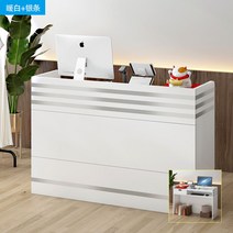 계산대 식당 업소 커피숍 카운터 학원 테이블 프런트 소형 미용실 점포 모던 의류 매장, 실버 스트라이프
