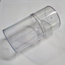 다용도 원통형 투명 케이스 공병 플라스틱 수납정리함, 투명(1113), 투명(1113)919509
