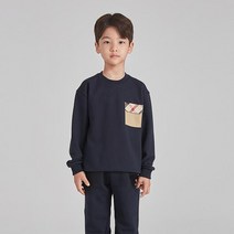 닥스리틀 닥스키즈 져지 트레이닝 세트 DSF11ST36G_NV
