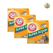 라이브잇 암앤해머 슈퍼스쿠프 고양이 모래 후레쉬향, 은은한귤향, 9개, 6.35L