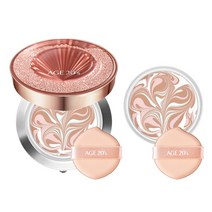 에이지투웨니스 크리스탈 드롭 에디션 팩트 14g HJ 리필1개, 23호 로즈 본품1개 리필1개