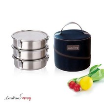 [z][레디앙]클릭 스텐레스 원형찬합 18