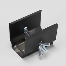레일부속 종원 레일지지대(블랙) 10개, 단품