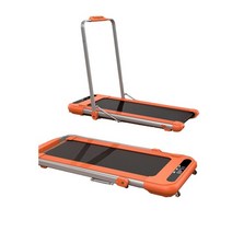 무중력트레드밀 접이식워킹패드 워킹머신 수중 저렴한 미니 휴대용 접이식 스마트 워킹 패드 플랫 러닝 머신 가정용 피트니스 러닝 머신 폴드 러닝, 주황색