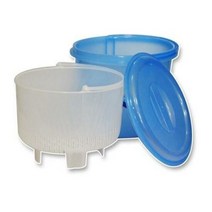 MDG9569 음식물 쓰레기통 블루 6L 거름망 음식물수거통/음식물수거함/음식물수거용기/음식물쓰레기수거통