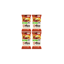 풀무원 생쫄면 460g x 4 / 편의점 냉쫄면 밀키트 코스트코 새콤달콤 바로조리 비빔