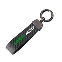 카본 바이크 오토바이 열쇠 고리 가와사키 닌자 250 300 400 650 1000 1000SX H2 2010- 액세서리, [02] 400