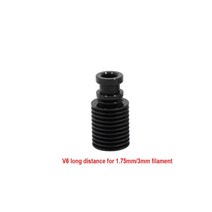 E3D V6 압출기 라디에이터 방열판 3D 프린터 용 1.75mm / 3mm 필라멘트 금속 장거리/단거리, [05] V6 long 1.75 3mm