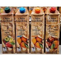 Chios Gardens 키오스가든 과일주스 1L(4종 중 택1) 그리스, 2. 오렌지주스(과육X)