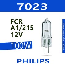 PHILIPS 7023 12V 100W 할로겐램프 전구